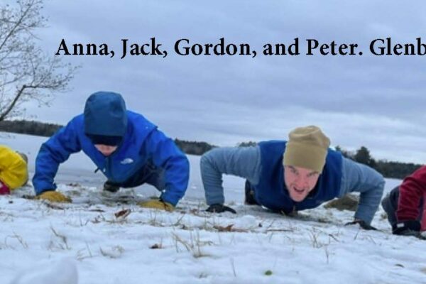 Anna, Jack, Gordon, and Peter. Glenburn, Maine (Large)