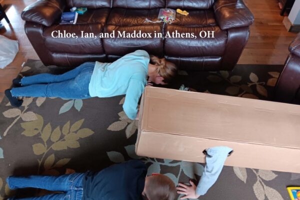 Chloe, Ian, and Maddox in Athens, OH (Large)