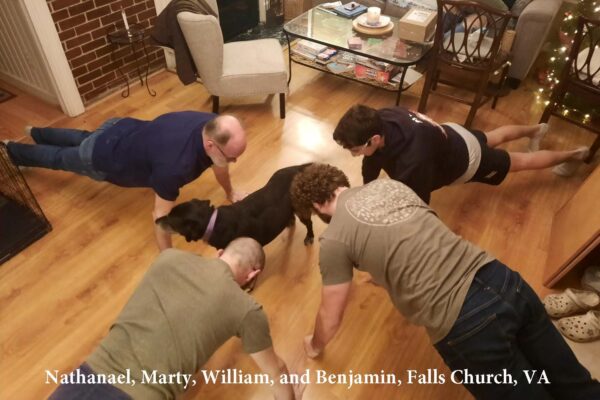 Nathanael, Marty, William, and Benjamin, Falls Church, VA (Large)