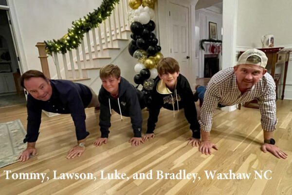 Tommy, Lawson, Luke, and Bradley, Waxhaw NC (Large)